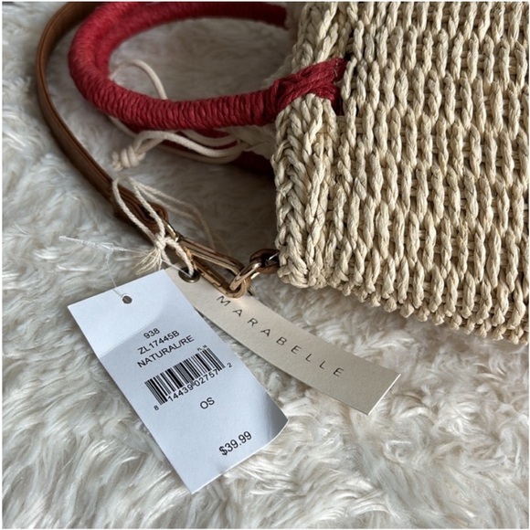 Straw Bucket Bag - Picture 6 of 10